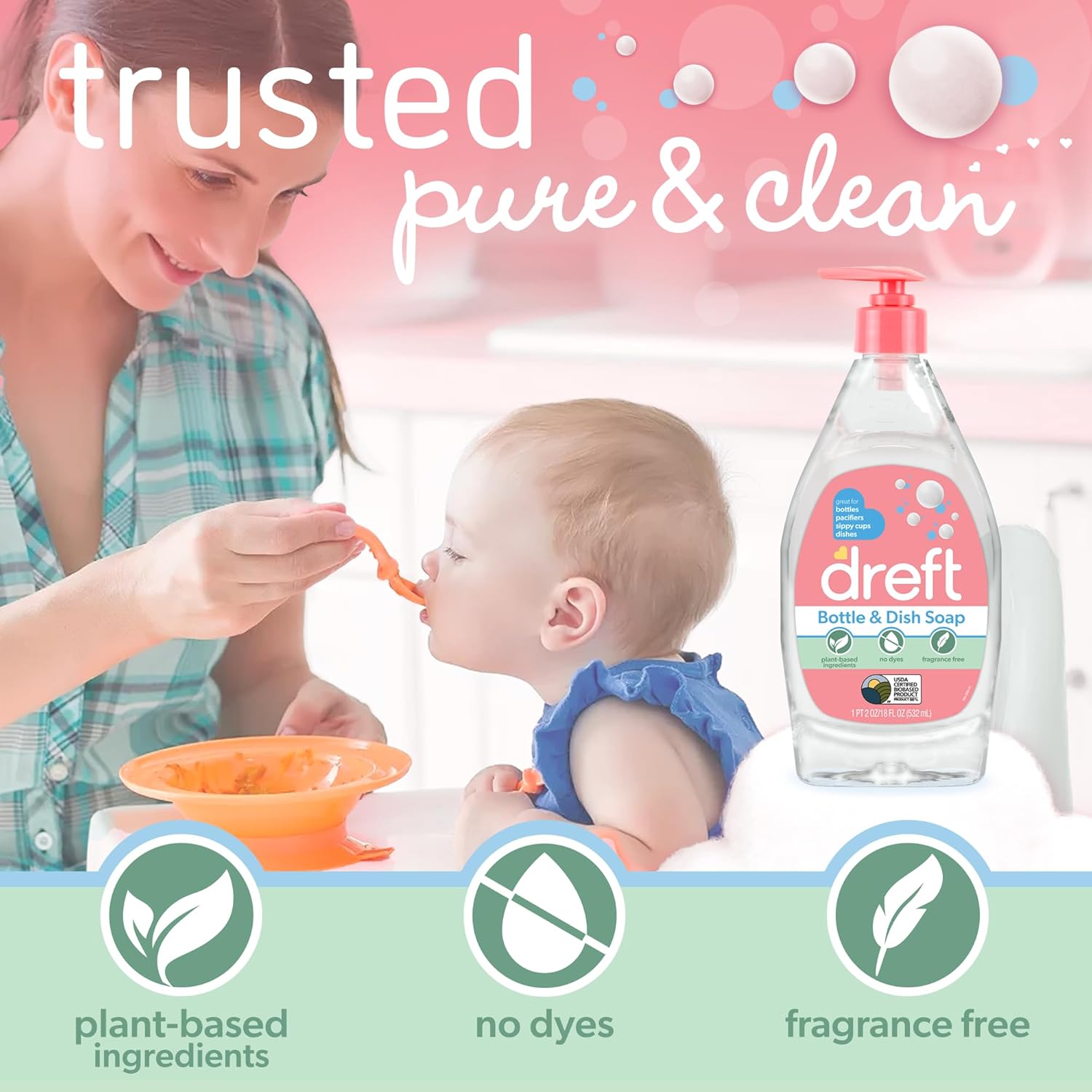 Baby Bottle & Dish Soap for Mi - Baby Products Soap ulasan dan harga