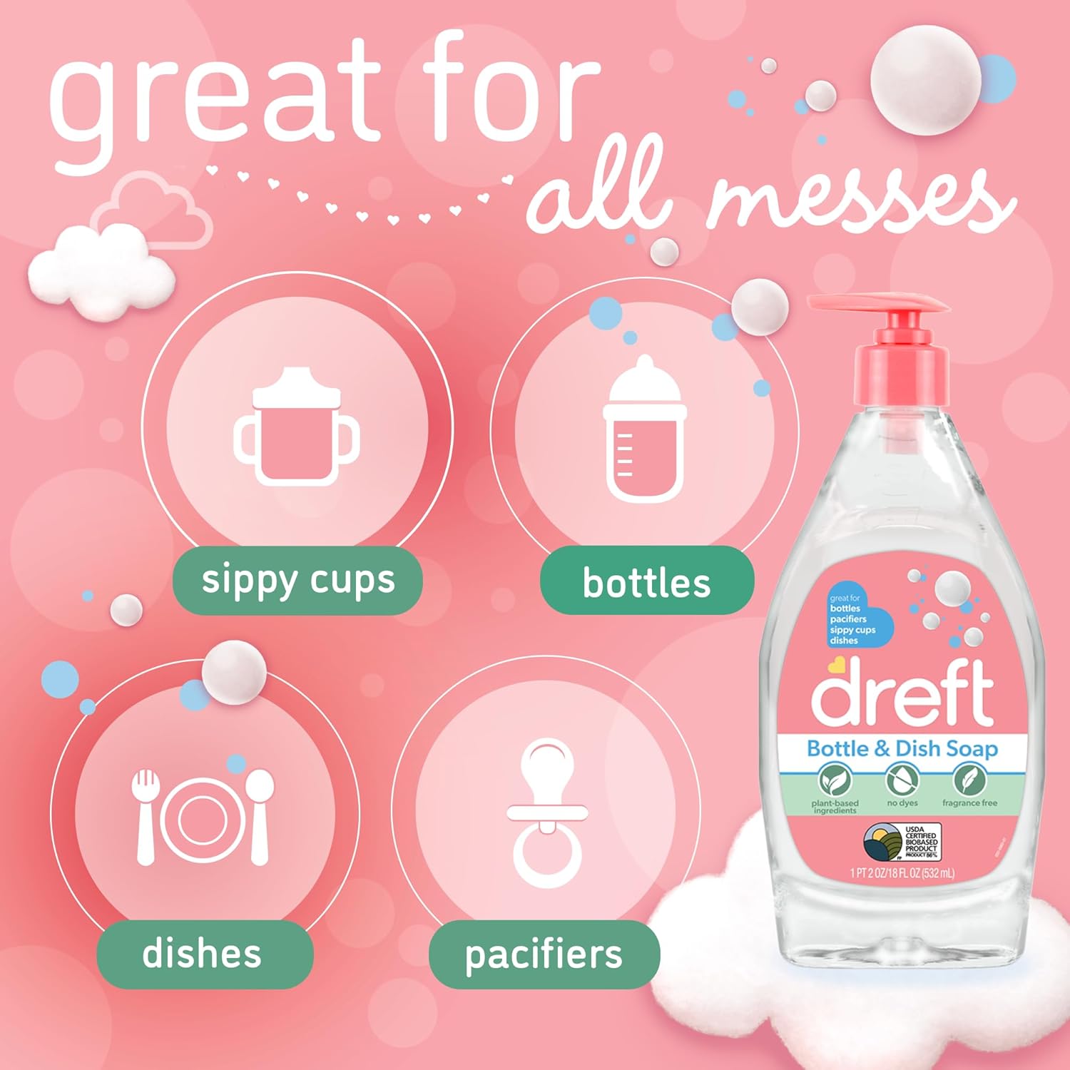 Baby Bottle & Dish Soap for Mi - Baby Products Soap ulasan dan harga