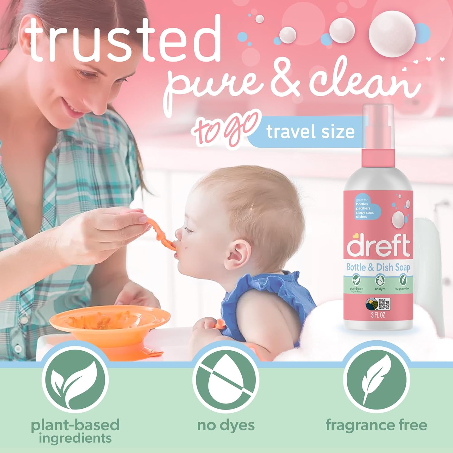Plant Based Baby Bottle Soap f - Baby Products Soap ulasan dan harga
