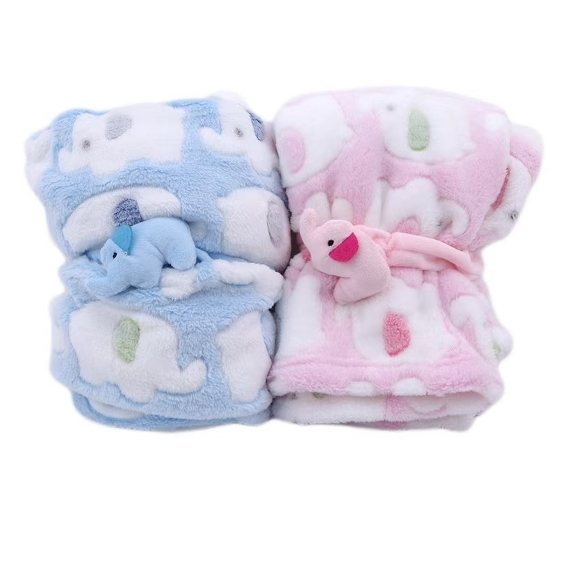 Cartoon Baby Blanket Cute Elep - Baby Products Newborn ulasan dan harga