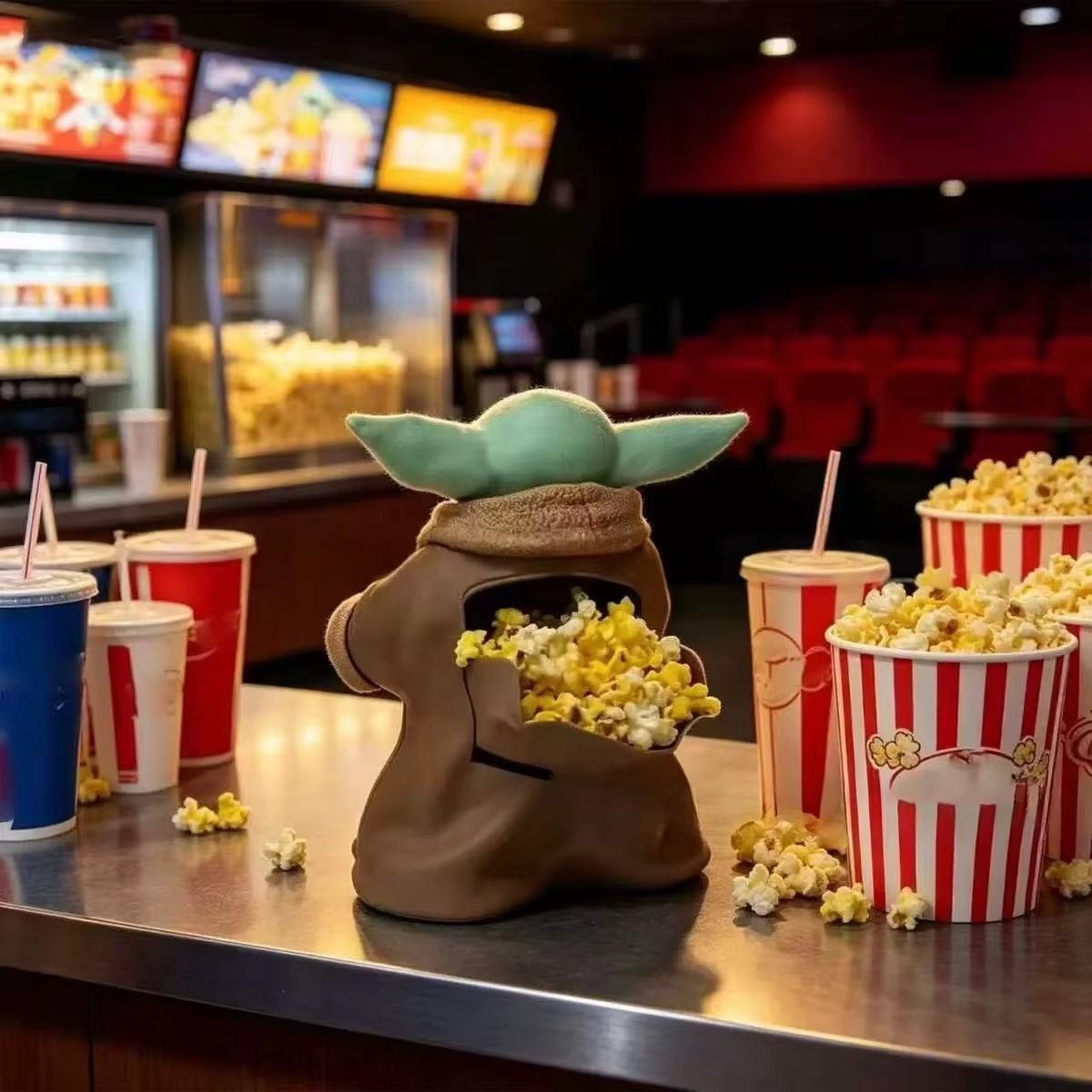 Star Wars Baby Yoda Popcorn Bu - Baby Yoda Products ulasan dan harga