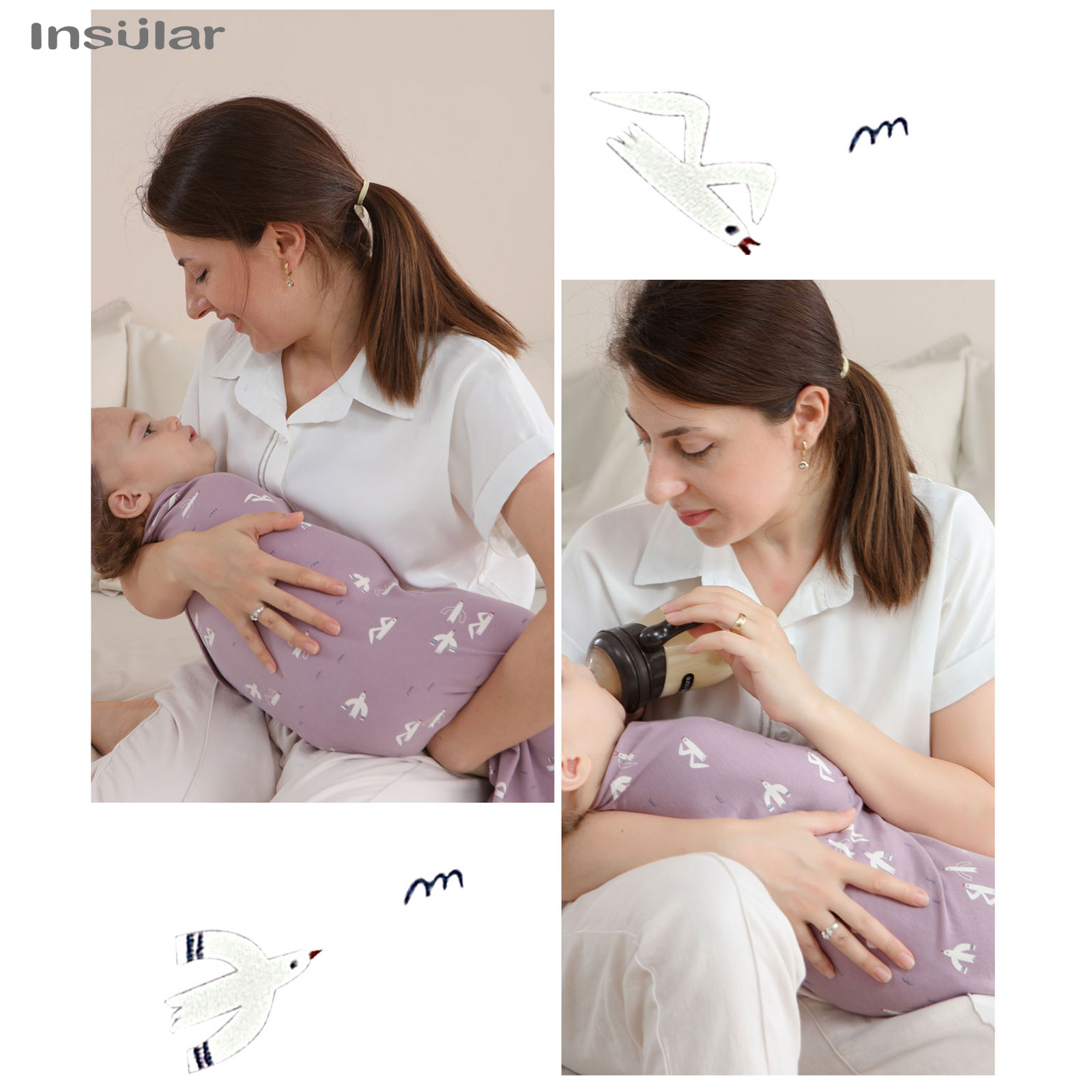 New Baby Newborn Swaddle Soft  - Baby Products Newborn ulasan dan harga