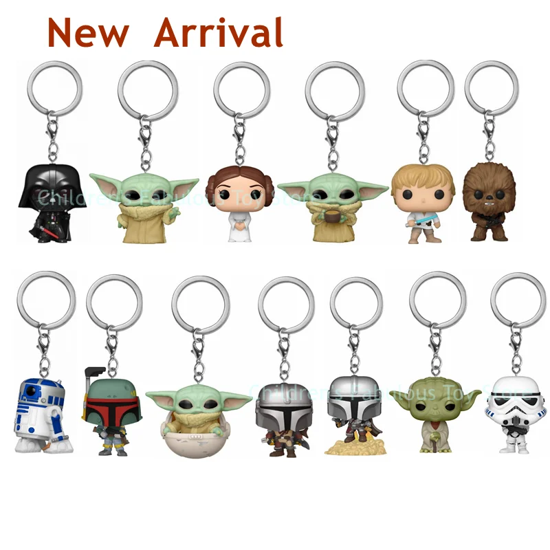 29 styles FUNKO Keychains Star - Baby Yoda Products ulasan dan harga