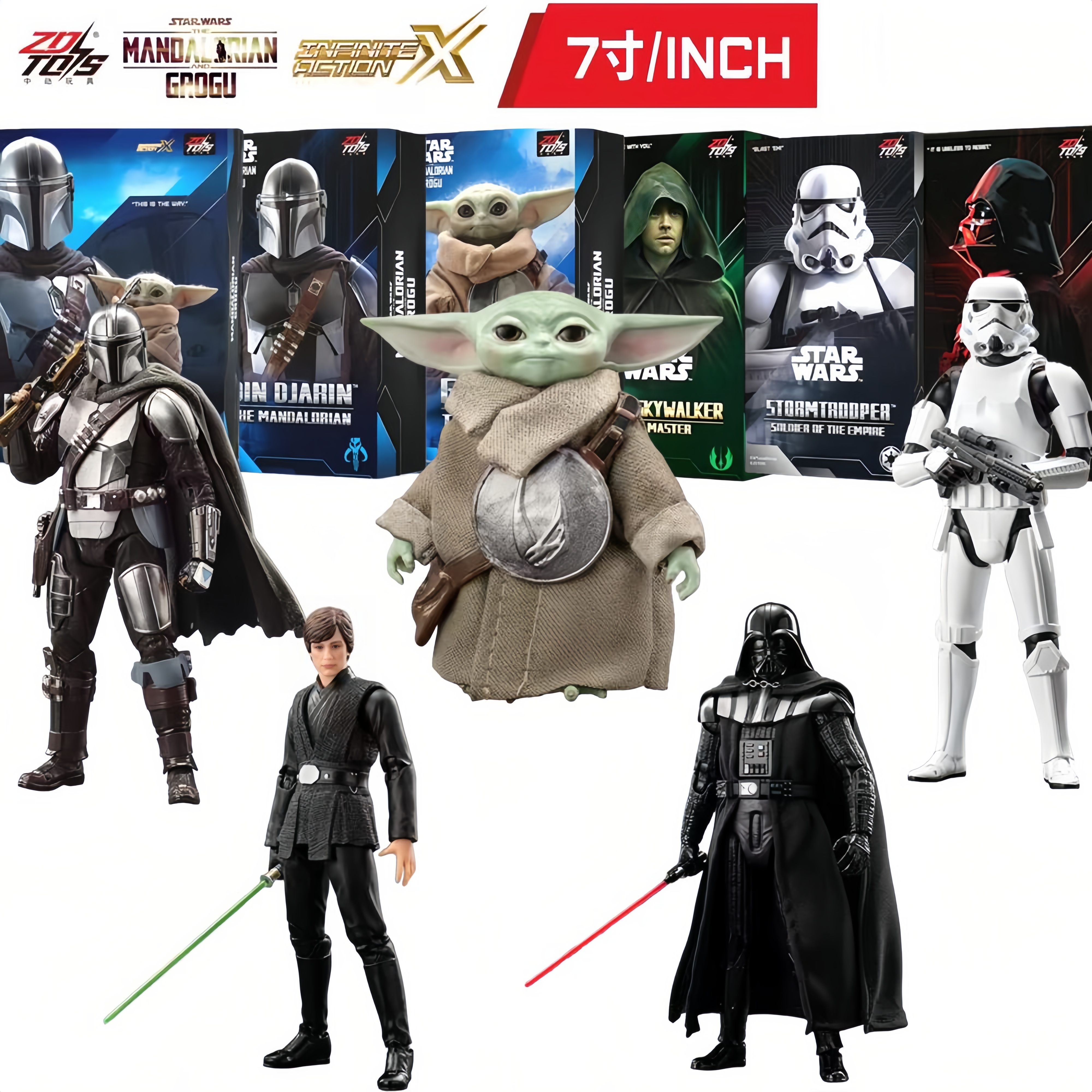 2026 New ZD Toys Star Wars Act - Baby Yoda Products ulasan dan harga
