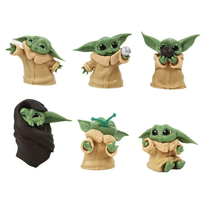 2Style 6Pcs/Set Disney Anime F - Baby Yoda Products ulasan dan harga