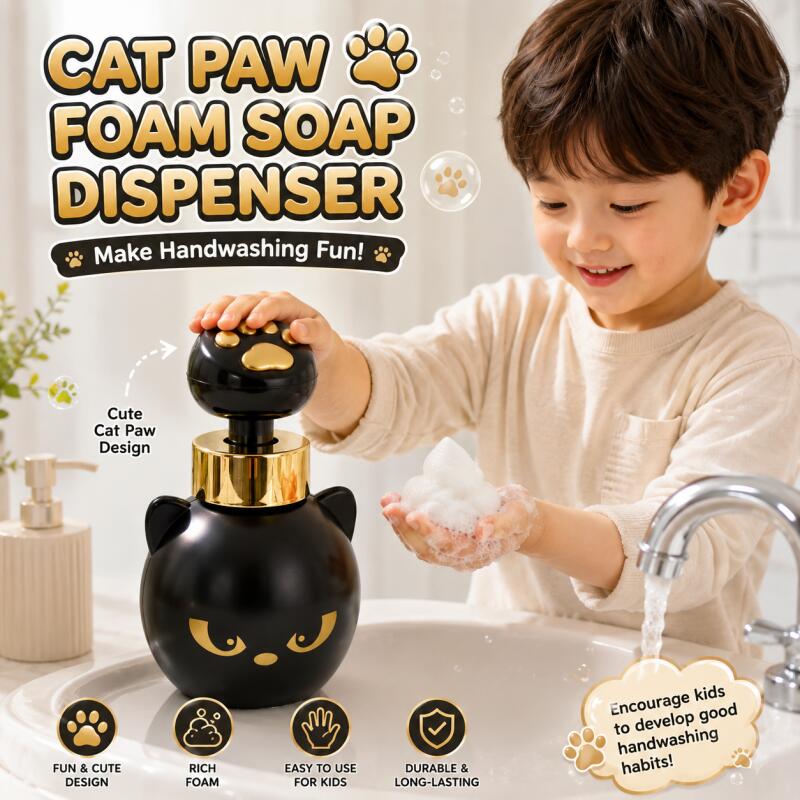 Cat Paw Shape Foam Soap Dispen - Baby Products Soap ulasan dan harga