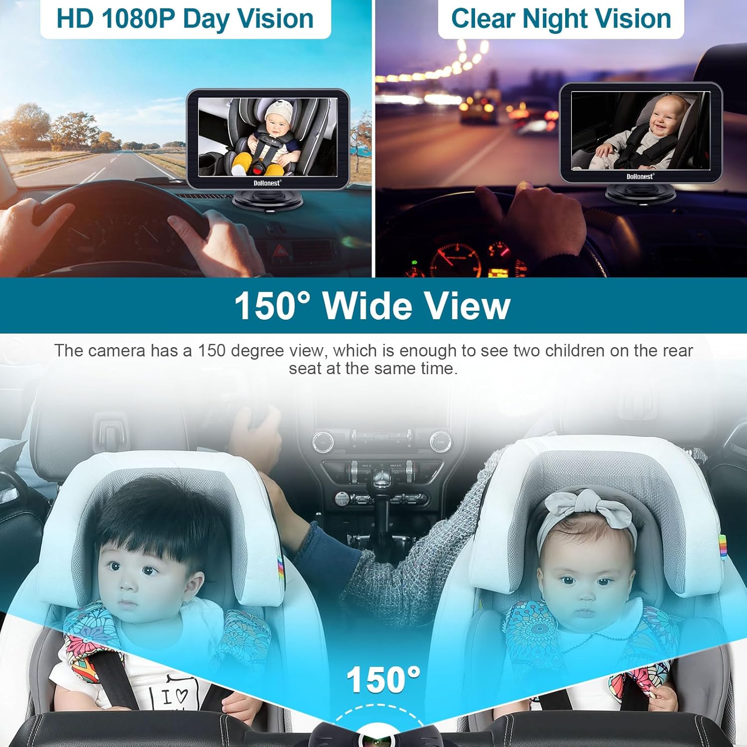 Baby Car Camera 7-Inch HD 1080 - Baby Products Hd Images ulasan dan harga