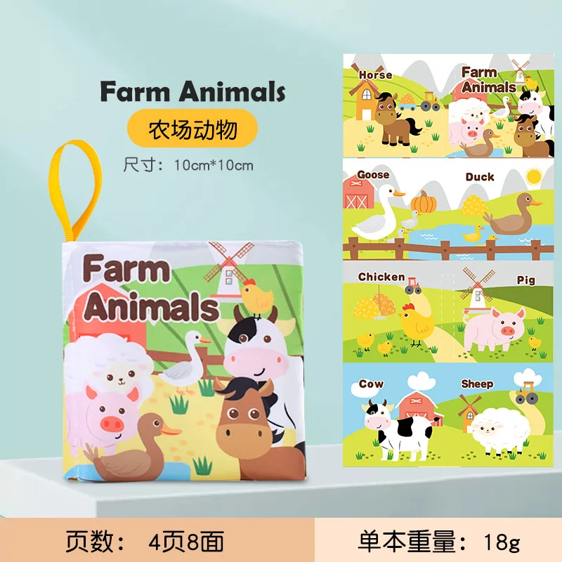 Baby Soft Cloth Book for Newbo - Baby Products Newborn ulasan dan harga