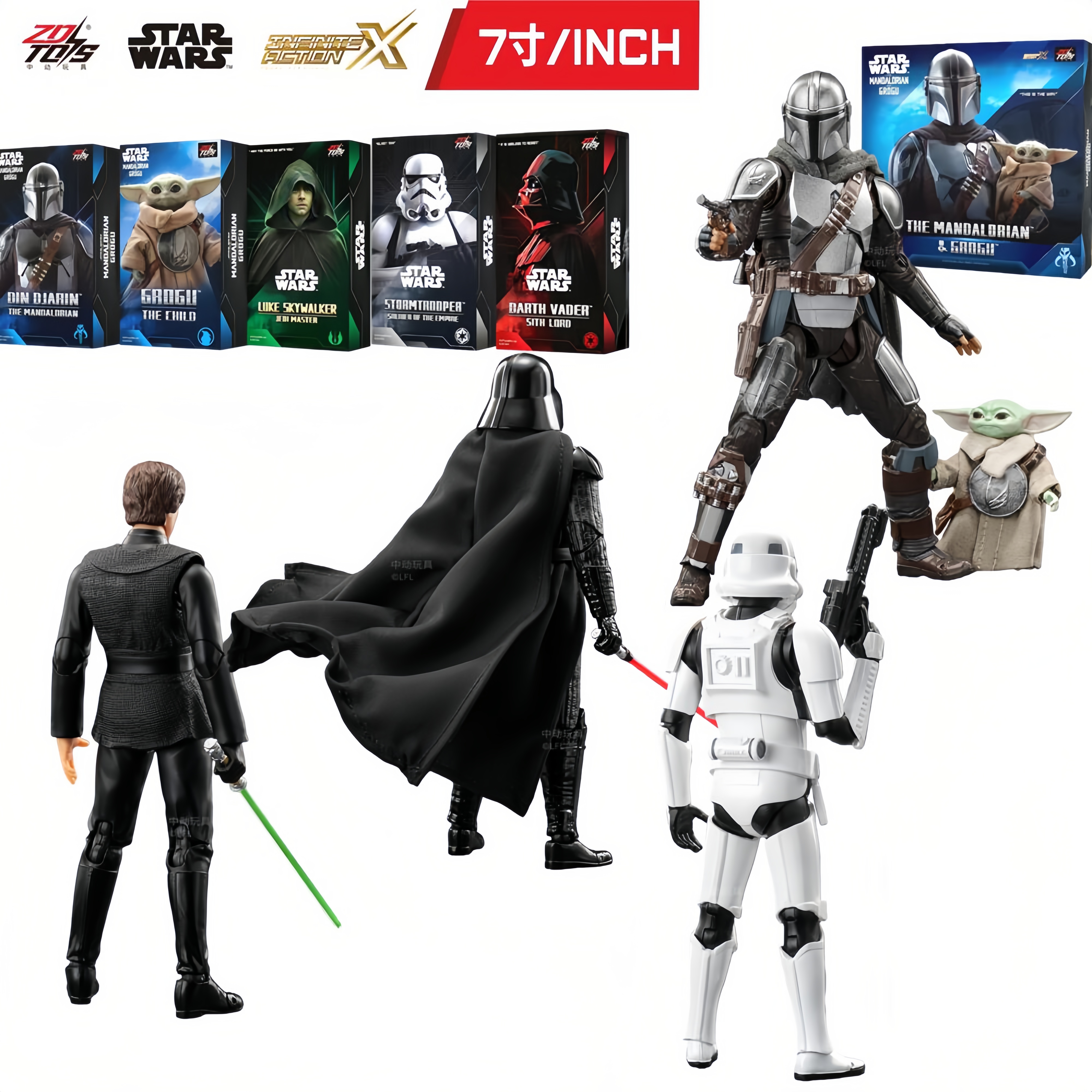 ZD Toys Star Wars 1/10 Scale M - Baby Yoda Products ulasan dan harga