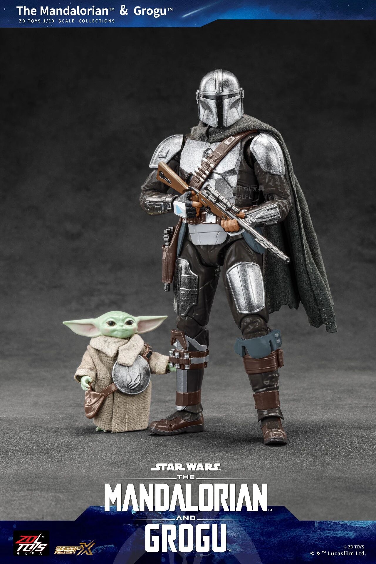 ZD Toys Star Wars 1/10 Scale M - Baby Yoda Products ulasan dan harga