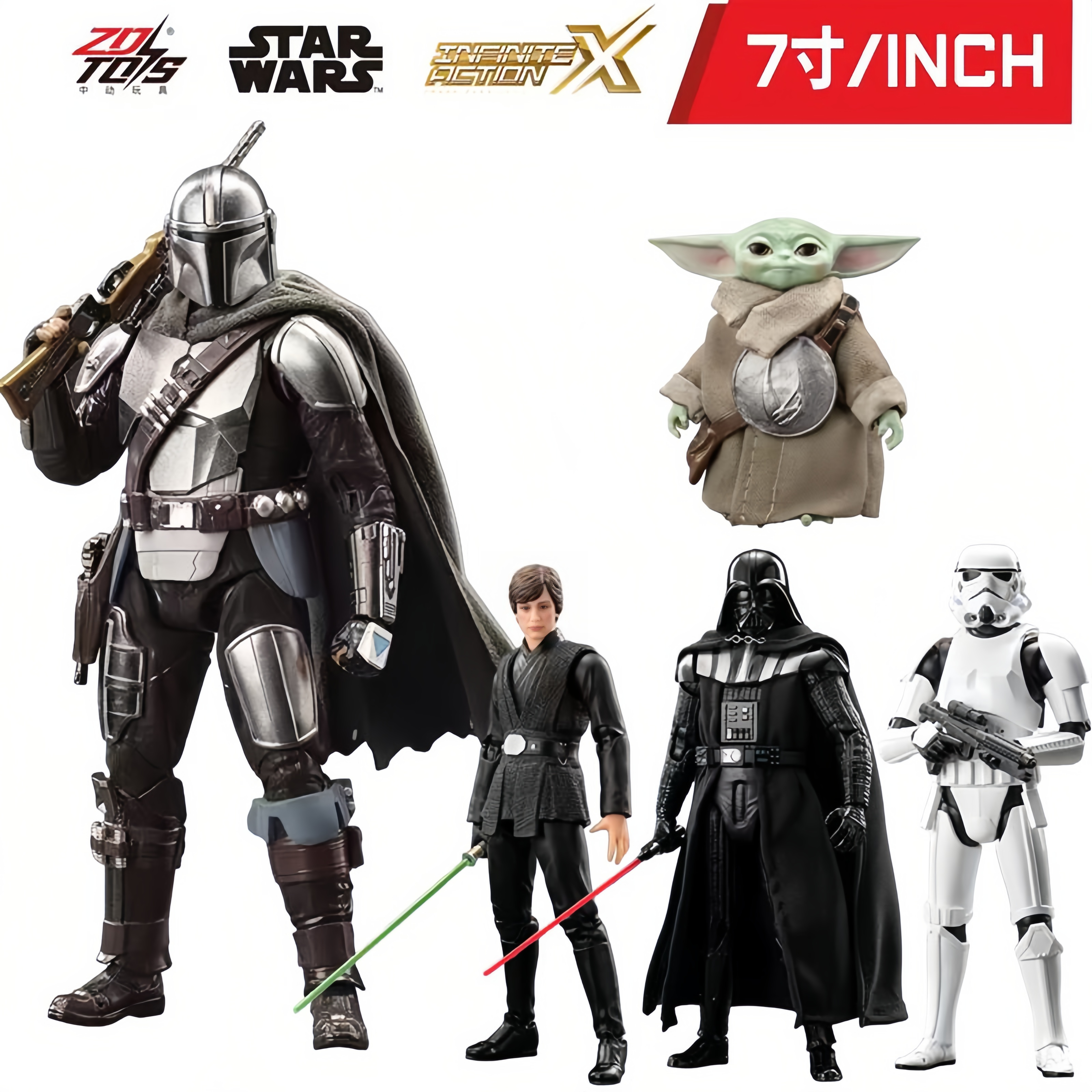 ZD Toys Star Wars Darth Vader  - Baby Yoda Products ulasan dan harga