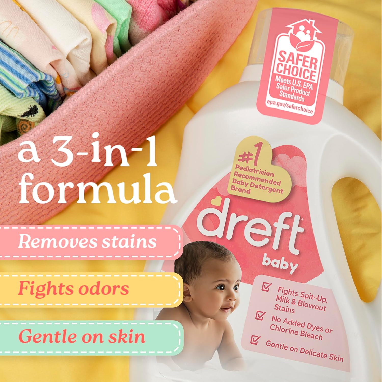 Baby Laundry Detergent for Sen - Baby Products Soap ulasan dan harga