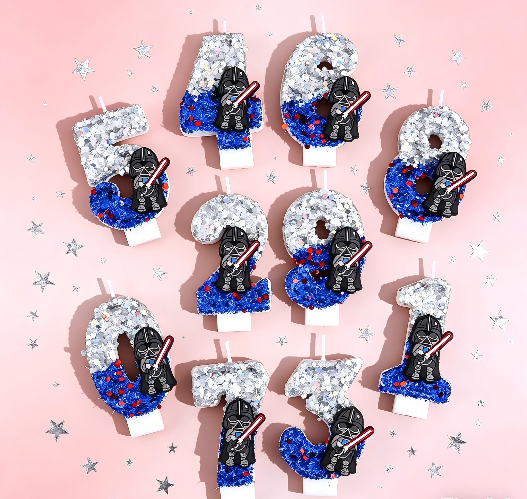 Star Wars Themed Birthday Cand - Baby Yoda Products ulasan dan harga